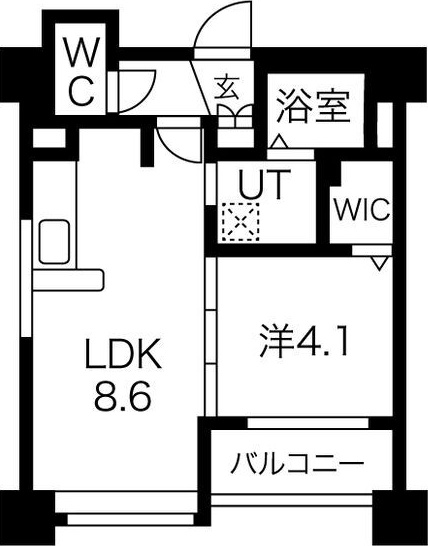 クラッセ大通り東 間取り