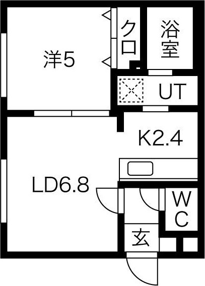 ヴェスタ平岸   間取り