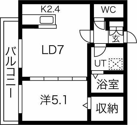 アヴェンタドール学園前 間取り