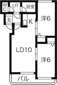 ハイデンス菊水 間取り