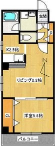 エステラ六番館 間取り