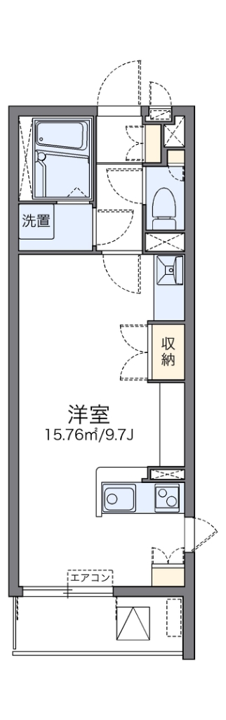 レオネクストパルテノン山王 間取り