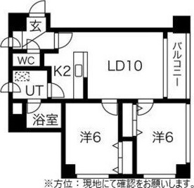 プラザ南伏見 間取り