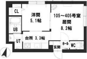 グランメール平岸1-2 間取り