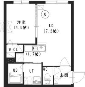 Rent菊水(レント菊水) 間取り