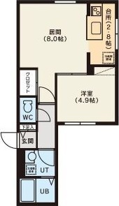 CASTELLO DEL SOLE 間取り