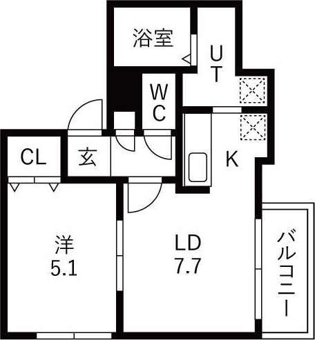 パークコート平岸 間取り