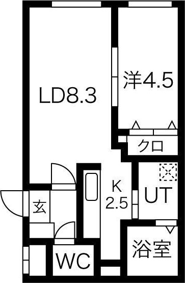 トレフル菊水 間取り
