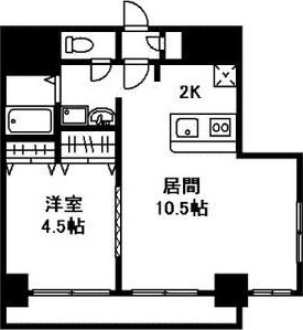 アーク菊水43 間取り