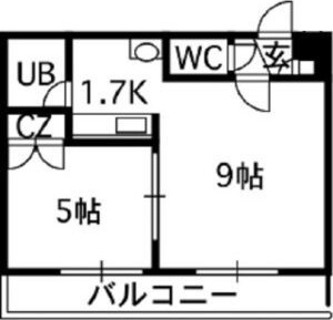 エタニティー菊水 間取り