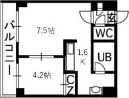 カサブランカ参番館 間取り