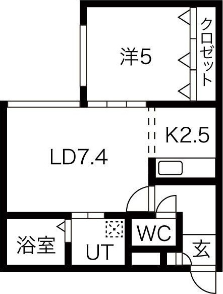 アルページュ平岸 間取り