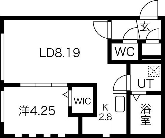 Prendre　N12 間取り