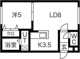 フレンズ菊水 間取り