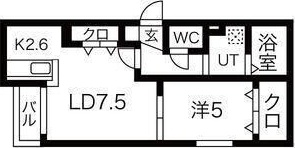 コローレ発寒南 間取り