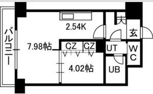 PRIME URBAN宮の沢 間取り