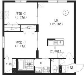 アートレータ本通 間取り