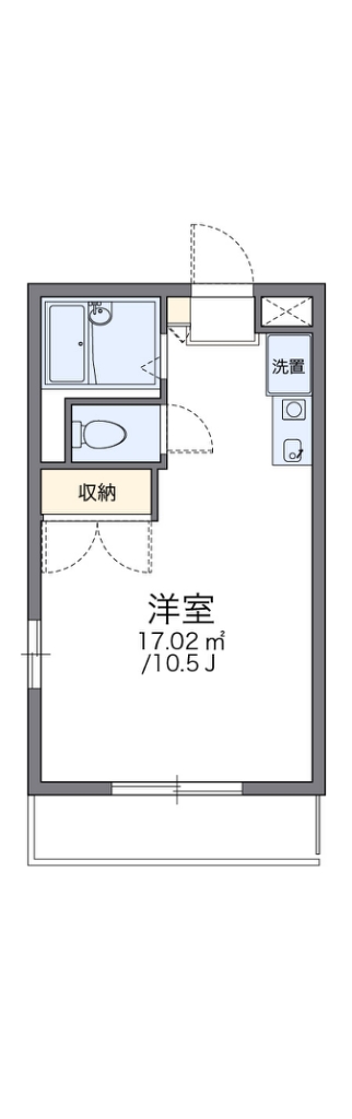 レオパレスベルエポック 間取り