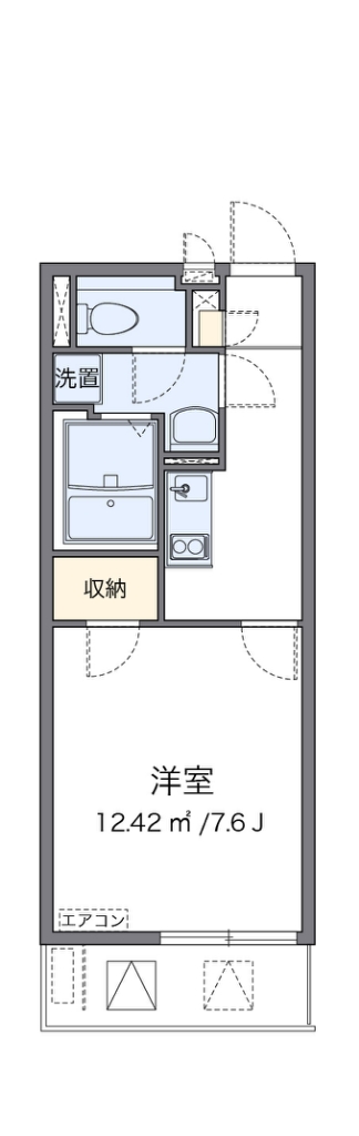クレイノ氷川の杜 間取り