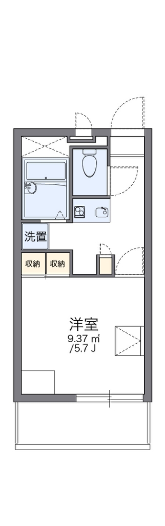 レオパレスＭ＆Ｍ’ｓ 間取り