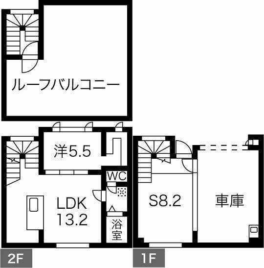 KP-Garage KOTONI 間取り