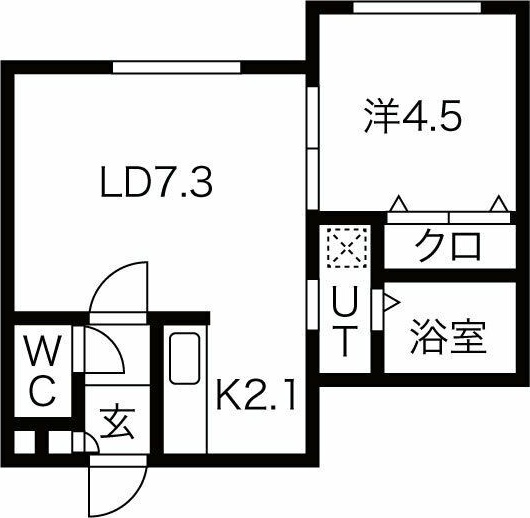 ウルス平岸 間取り
