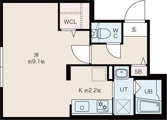 ファランドール大通東 I   間取り