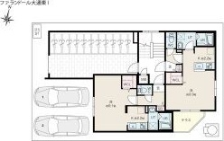 ファランドール大通東 I   駐車場