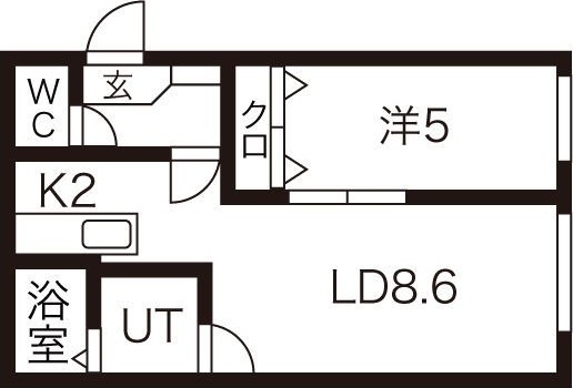 ペーニャ新札幌 間取り