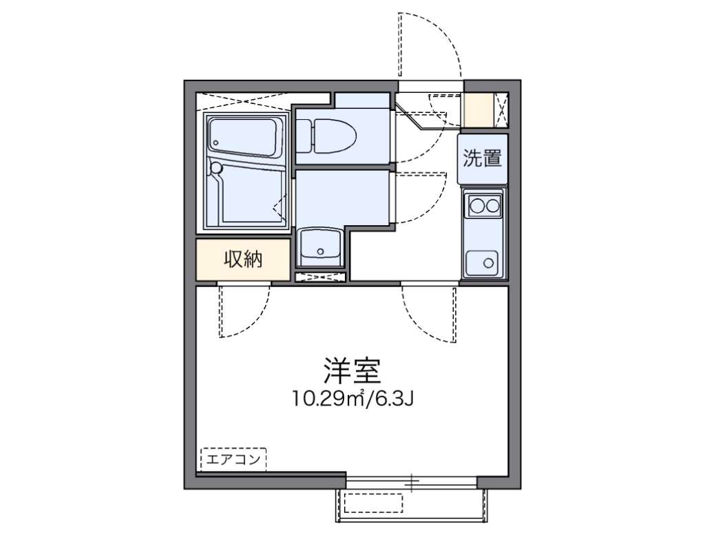レオネクストあさひ 間取り