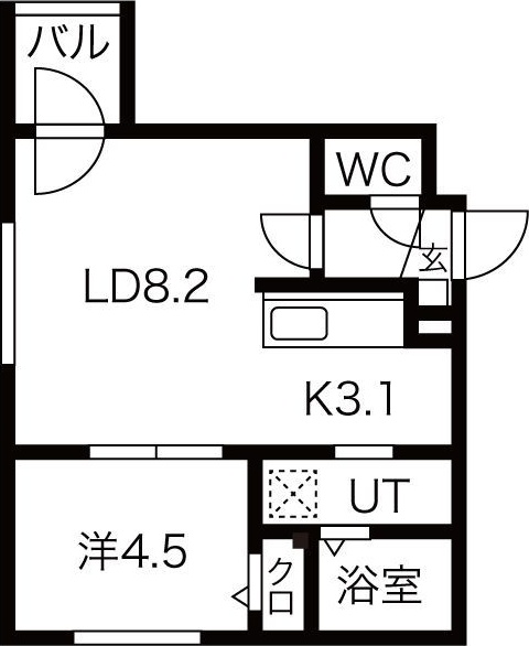サイト発寒南 間取り
