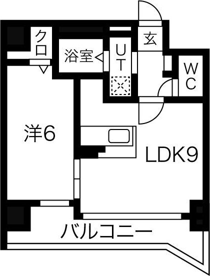 feuilles vertes AJ(ヒューベルエージェー) 間取り