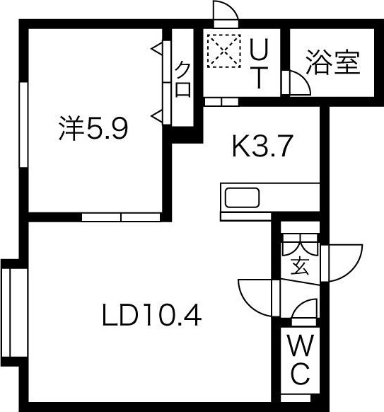 アイリス菊水 間取り