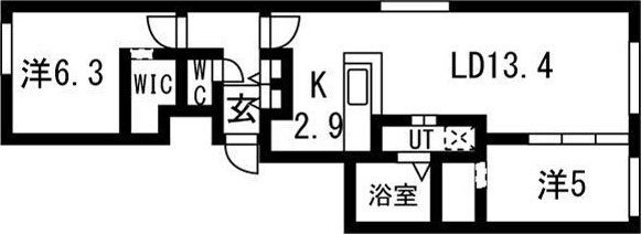 ALPHA新札幌駅前 間取り