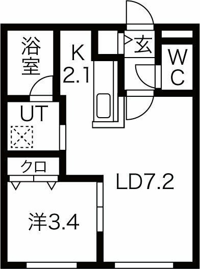 FIRST　LEBEN月寒(ファーストレーベン) 間取り