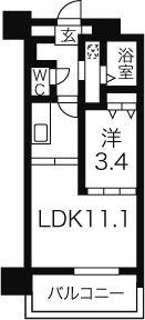 イリオス中島公園 間取り