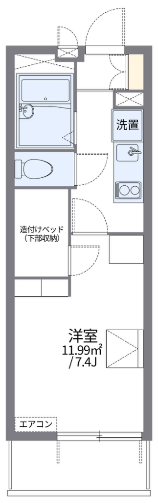 レオパレスアヴリオ 間取り