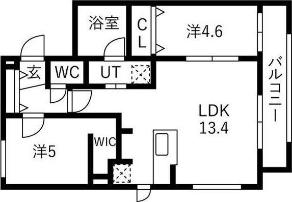 ASTAGE新札幌 間取り