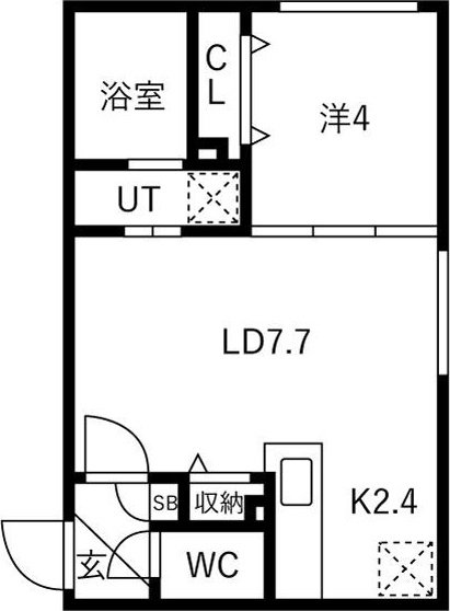 Mut月寒西 間取り