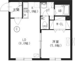 アフィーノ中島公園 間取り