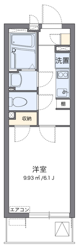 クレイノルードメール西台 間取り