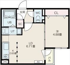 ヴェネーノ円山 間取り