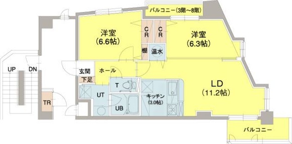 エナコート大通22 間取り