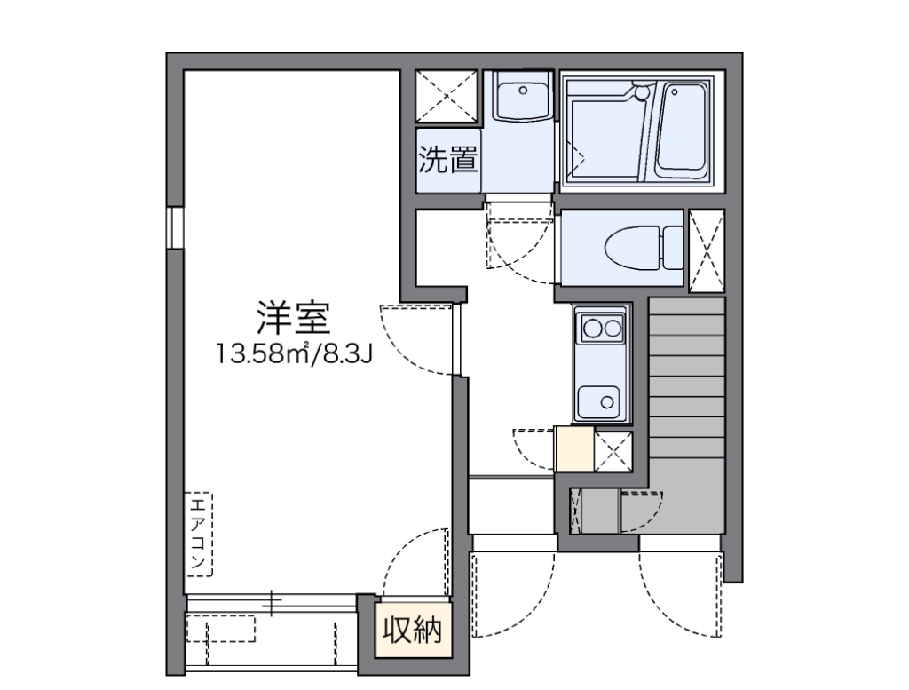 レオネクストパークハイム北砂 間取り
