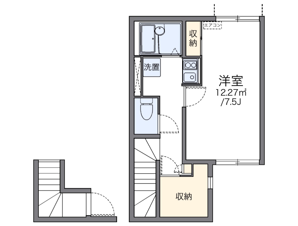 レオネクストＫｉｋｕｓｈｉ 間取り