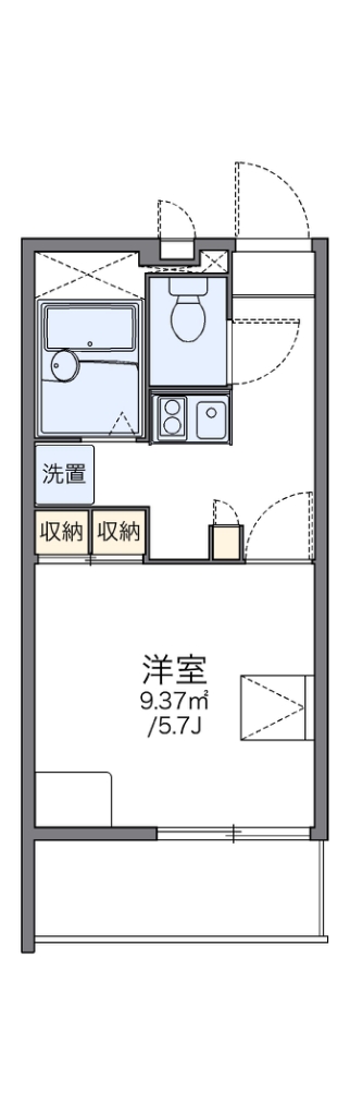 レオパレスレジデンス光丘 間取り