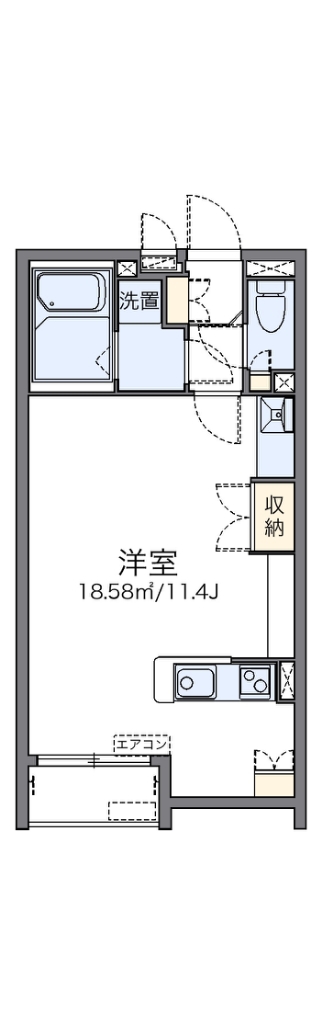 レオネクスト北斗Ⅲ 間取り