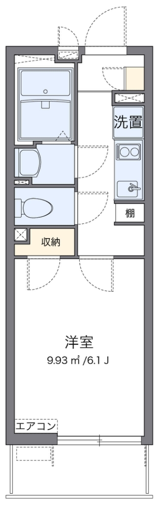 クレイノサウザンド　ヒルズ 間取り