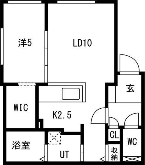 ALPHA 新札幌駅前 間取り