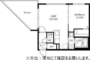 Comodojours13-7 間取り